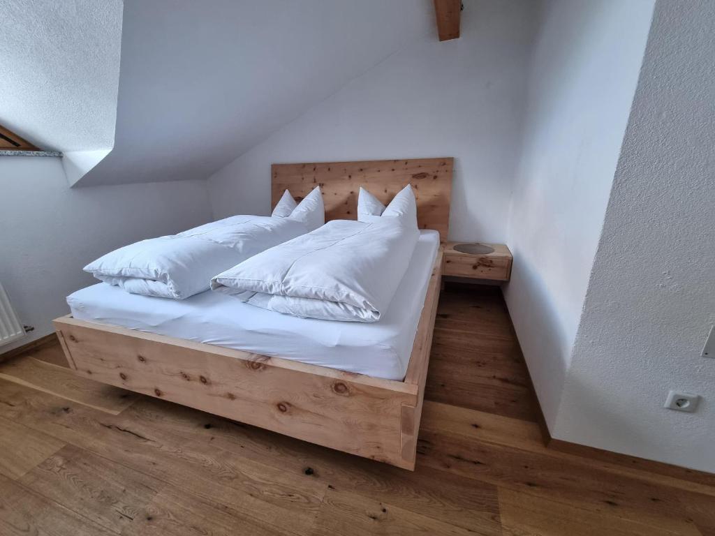 Schlafbereich Ferienwohnung Karwendel